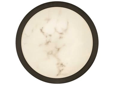 Fredrick Ramond Cava Black Oxide Round Flush Mount FDFR31011BX