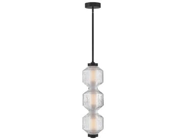 Fredrick Ramond Reign Black Geometric Mini Pendant FDFR41467BK