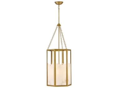 Fredrick Ramond Veleta 4-Light Lacquered Brass Pendant FDFR41535LCB