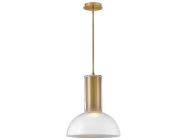 Fredrick Ramond Ombra 1-Light Lacquered Brass Pendant FDFR41577LCBLL