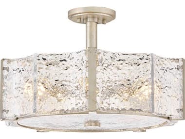 Fredrick Ramond Florian 5-Light Glacial Silver Semi Flush Mount FDFR41603GG