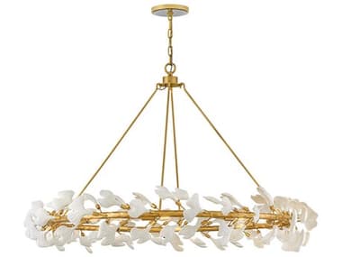 Fredrick Ramond Audra 8-Light Deluxe Gold Chandelier FDFR41935DG