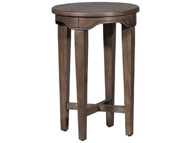 Fairfield Chair Avignon 16" Round Wood Louve End Table FFC416488