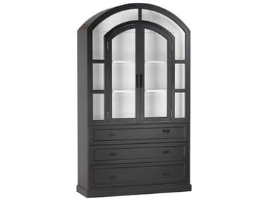 Fairfield Chair Bd Collection For 68'' Wide Ash Wood Iron Ore Curio Display Cabinet FFC431318