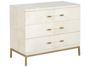 Fairfield Chair Orion 3-Drawers White Dresser FFC8029CH