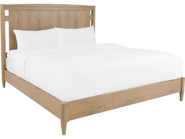 Fairfield Chair Maxwell Oak Wood Queen Platform Bed FFC8057QBS