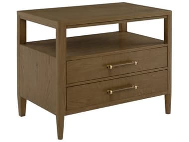 Fairfield Chair Maxwell 2-Drawers Natural Oak Wood Nightstand FFC8057SBC