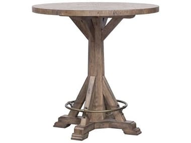 Fairfield Chair Arcadian 36&quot; Round Wood Burnished Oak Dining Table FFC8063BT