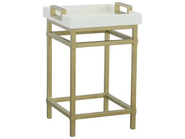 Fairfield Chair East Camden 14" Square Wood Pearl End Table FFC809894