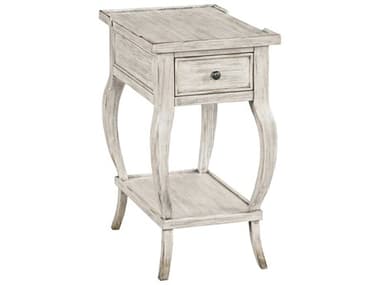 Fairfield Chair Harborside Rectangular Wood Tarnished Creme End Table FFC8123CS