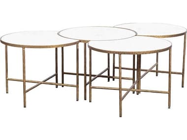 Fairfield Chair Sundries 24" Round Marble Coffee Table FFC813612