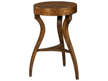 Fairfield Chair Townsend 14" Round Wood Cognac End Table FFC819088