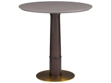 Fairfield Chair Westwood 36" Round Wood Graphite Heathered Gray Dining Table FFC887436