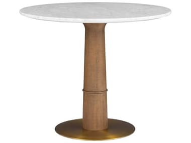 Fairfield Chair Provence Round Marble Sandstone White Carrara Dining Table FFC887836