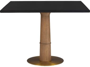 Fairfield Chair Provence Square Wood Sandstone Coal Dining Table FFC889342