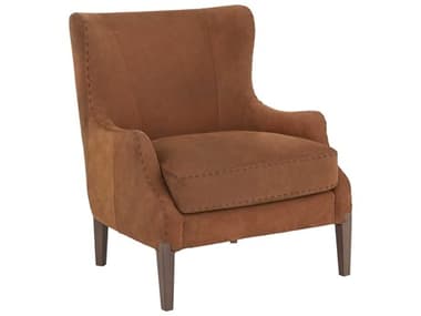 Fairfield Chair The Leather Reserve Maverick 30" Brown Fabric Accent FFCF04201C