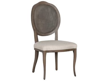 Fairfield Chair Beech Wood Brown Fabric Upholstered Side Dining Chair FFCF84205