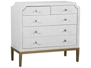 Fairfield Chair Monogram White Poplar Wood Accent Chest FFCM09897