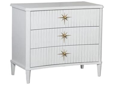 Fairfield Chair Monogram White Poplar Wood Accent Chest FFCM098AC