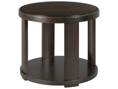 Fairfield Chair Monogram Round Wood End Table FFCM72219