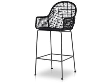 Four Hands Outdoor Grass Roots Wicker Bar Stool FHO106890005