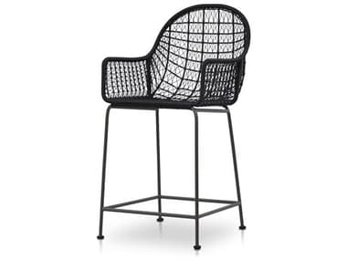 Four Hands Outdoor Grass Roots Wicker Counter Stool FHO106890006