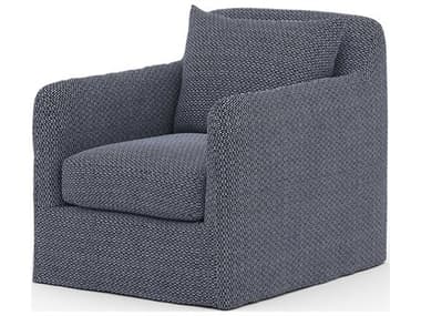 Four Hands Outdoor Solano Faye Navy Lounge Chair FHO223196005