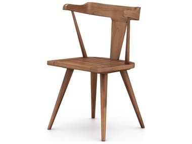 Four Hands Outdoor Belfast Natural Teak Dining Chair FHO224704002