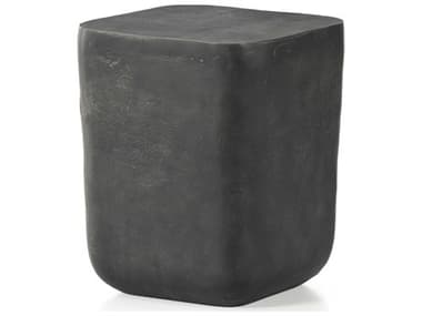 Four Hands Outdoor Marlow Aged Grey 14'' Aluminum Square End Table FHO230633001