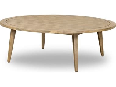 Four Hands Outdoor Belfast Natural Acacia 48'' Round Coffee Table FHO232272001