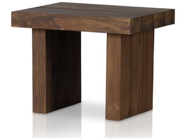 Four Hands Outdoor Duvall Heritage Brown 26'' Rectangular End Table FHO232342003