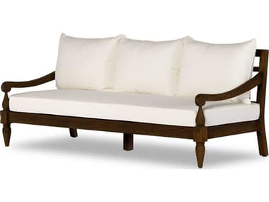 Four Hands Outdoor Providence Venao Ivory / Heritage Brown 86'' Sofa FHO233361001
