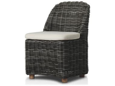 Four Hands Outdoor Pembrook Wicker Cushion Dining Chair FHO233670003