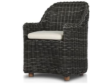 Four Hands Outdoor Pembrook Wicker Cushion Dining Chair FHO233671003