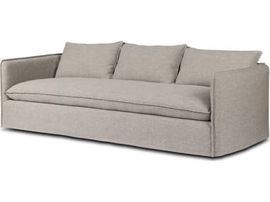 Four Hands Outdoor Westgate Andre Polypropylene Cushion Sofa in Alessi Slate FHO236445009