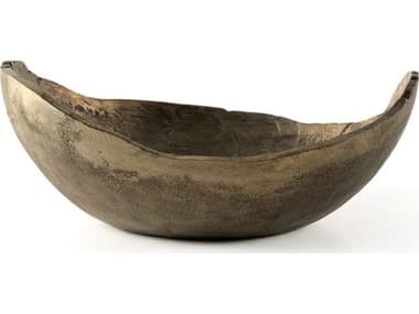 Four Hands Outdoor Wesson Rustic Cast Aluminum Bowl FHO236914001