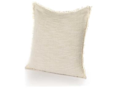 Four Hands Outdoor Willow Natural Cream Pillow FHO237875005