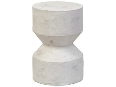 Four Hands Outdoor Chandler Textured Lunar Concrete Round End Table FHO240051004