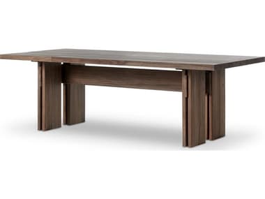 Four Hands Outdoor Duvall Railay Teak 96" x 42" Rectangular Dining Table FHO240965001