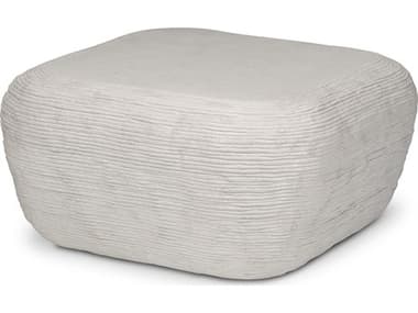 Four Hands Outdoor Thayer Smooth Lunar Concrete Round Coffee Table FHO248576001
