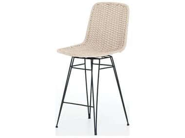 Four Hands Outdoor Grass Roots Natural Counter Stool FHOJLAN255