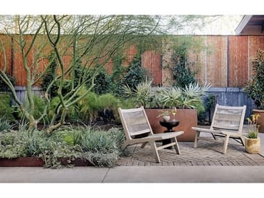 Four Hands Outdoor Solano Conversation Lounge Set FHOSOLANOLNGSET4