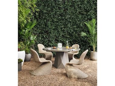 Four Hands Outdoor Thayer Dining Set FHOTHAYERDININGSET4