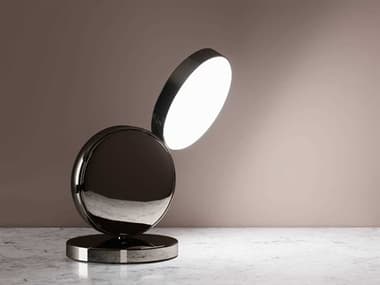 Fontana Arte Optunia LED Black Table Lamp FON4395A