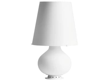 Fontana Arte 1853 18'' LED White Glass Buffet Lamp FONF185310100BIWL