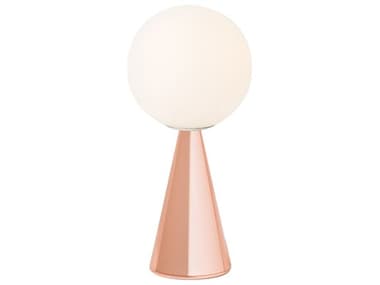 Fontana Arte Bilia Glossy Copper Glass LED Table Lamp FONF247400550RSN1