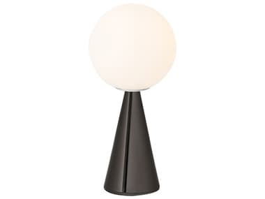 Fontana Arte Bilia LED Glossy Black Glass Table Lamp FONF247405550NEWL