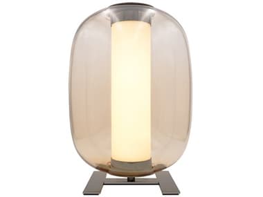 Fontana Arte Meridiano Black Copper Glass LED Table Lamp FONF441705550NRWL