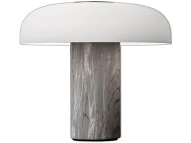 Fontana Arte Tropico 14'' Light Grey Glass LED Table Lamp FONF442105585GCWL
