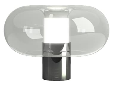 Fontana Arte Fontanella 11'' Black Glass Table Lamp FONF442305550NENU